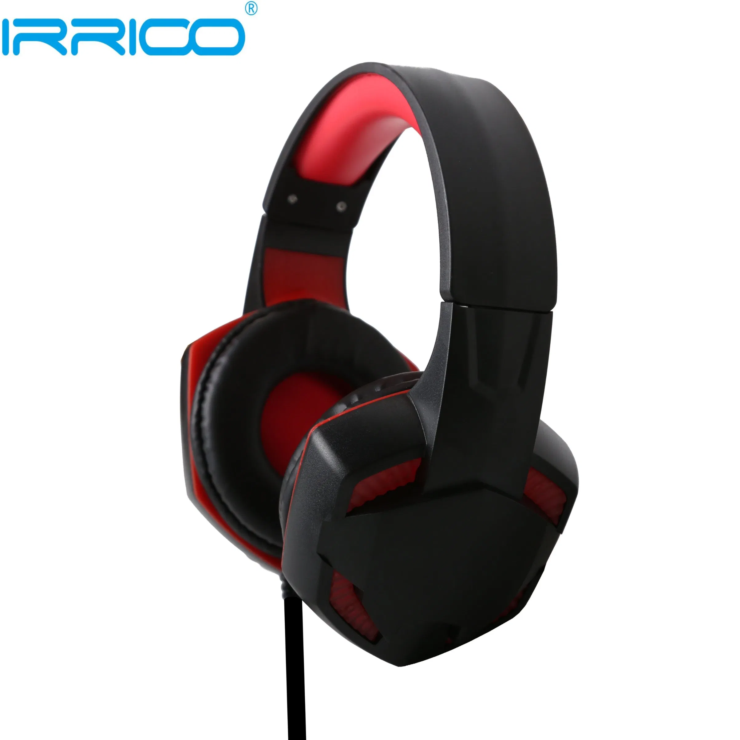 Игровые наушники IRRICO с микрофоном, проводные