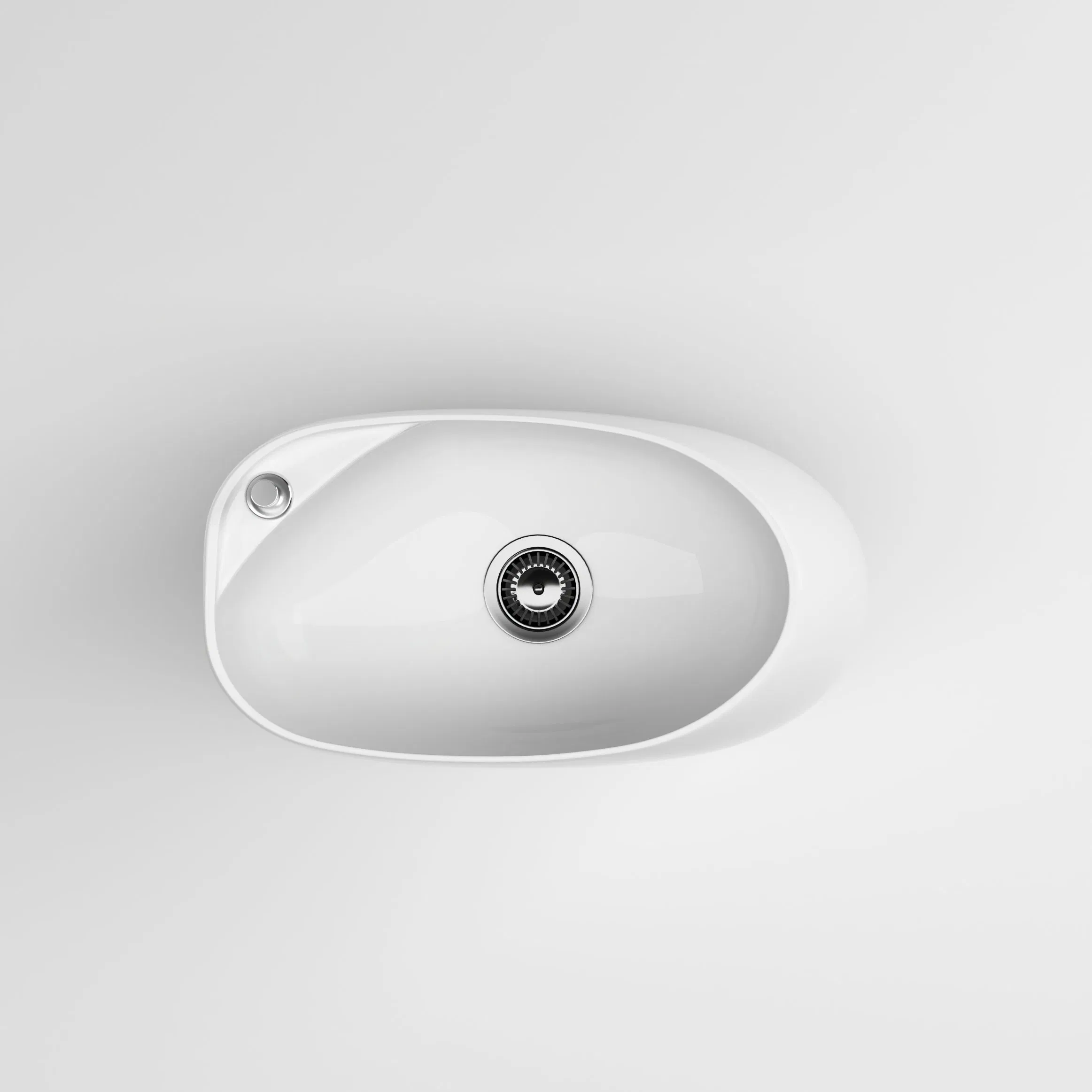 Hotel Household Modern Design Irregular Shape Mop Tub White Color Mop Pool Export Mop Basin Sink