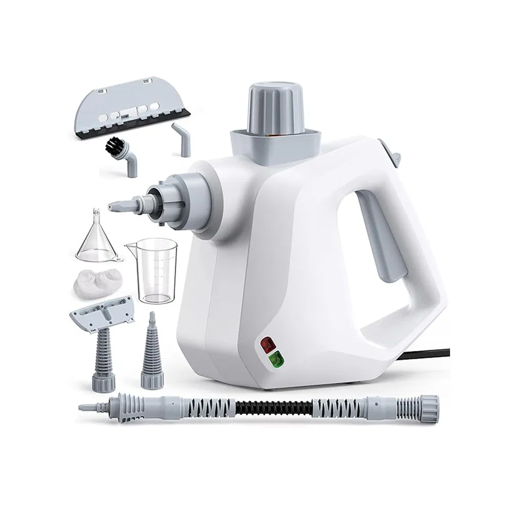 1000W Compact Handheld Steam Cleaner for Deep Cleaning with 400ml Tank