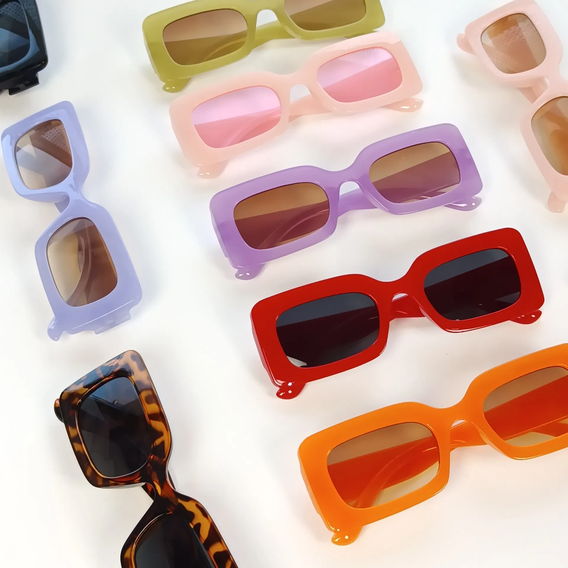 Square Frame Sunglasses Fashion Trend Retro Glasses Wholesale