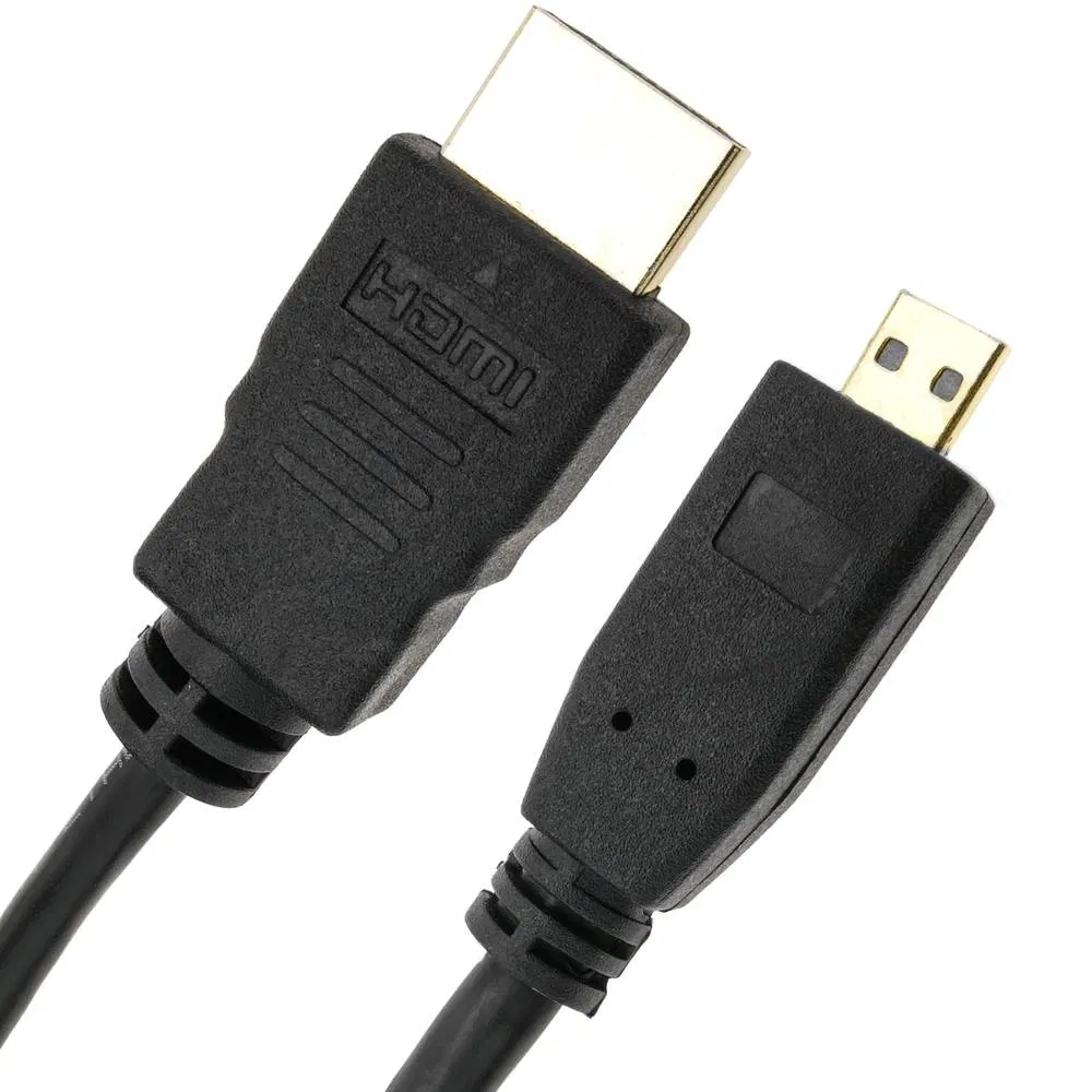 High Speed 1.4V Micro HDMI Cable Support 1080P 60Hz 3m