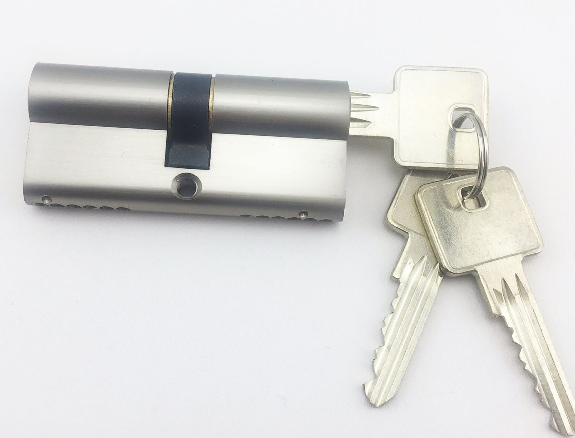 Hight Security Safety Brass Cylinder Sliver Double-Side Opening