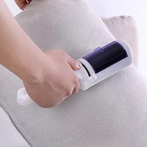Anti-Static Pet-Hair Sticky Cleaning Tools Portable Fluff Remover Brush Double-Sided Lint Roller