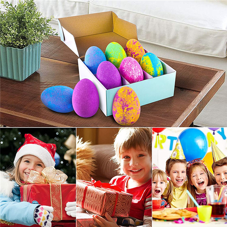 Private Label Surprise Dino Egg Bath Bomb Gift Set of 6
