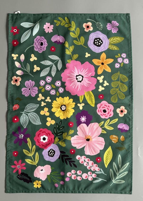 Custom Digital Printed Spring Kitchen Napkin Tea Towels