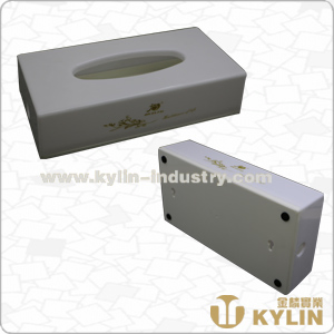 Cheap Price Plastic Horizontal Cafe Bar Hotel Napkin Dispenser with Menu Holder