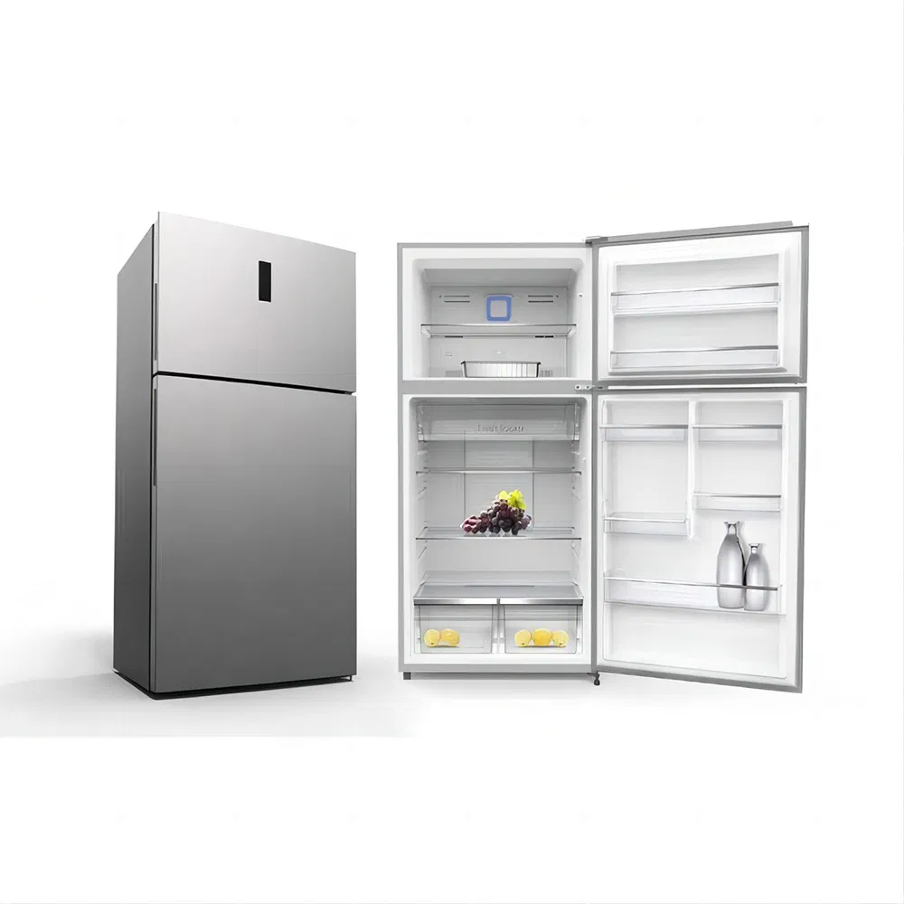 210L Cheap Double Door Fridge No Frost Refrigerator with Top Freezer for Sale