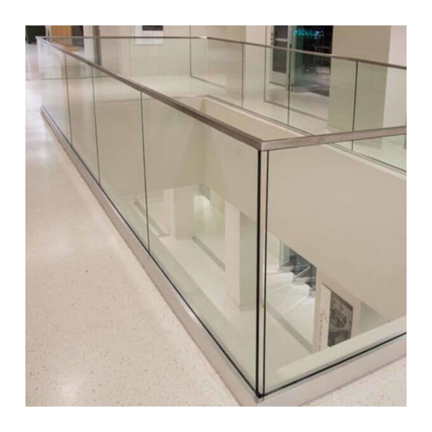 Ace U Channel for Tempered Laminated Glass Railing Fence Balustrade Handrail