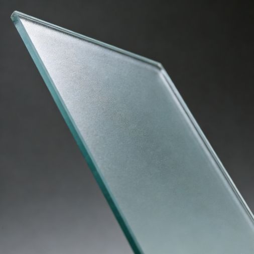 8mm Irregularly Shaped Frosted Glass for Home Screen / Decorative Window, Custom-Made