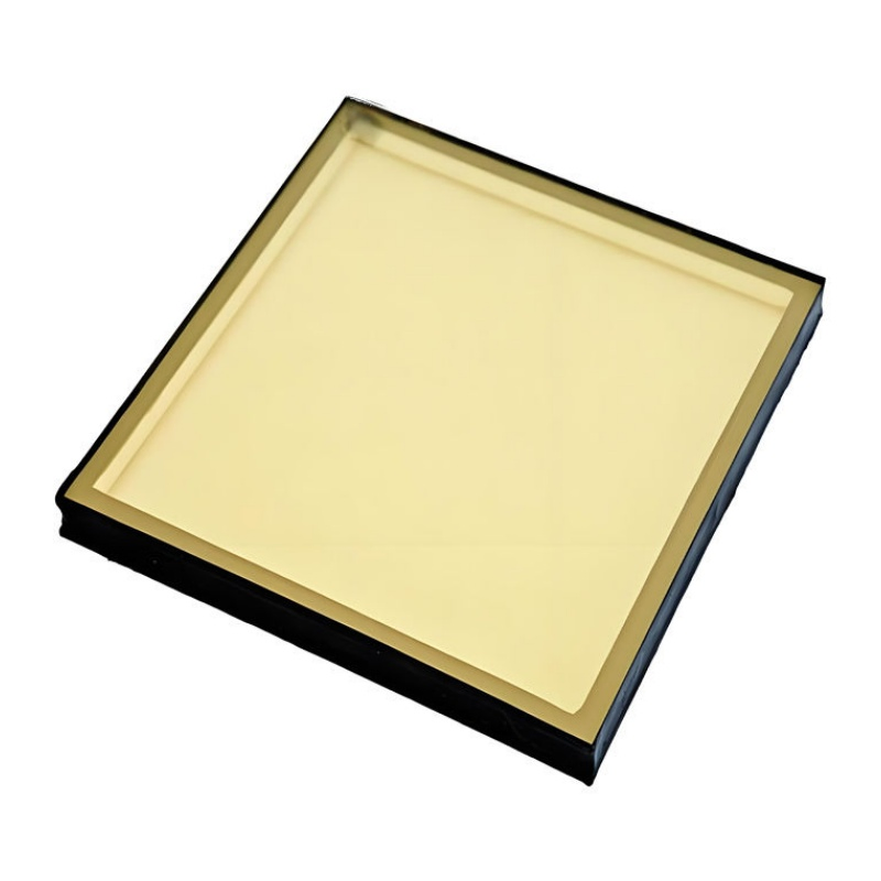 Golden Reflective Glass 5mm 6mm 8mm 10mm 12mm Popular for Building Decoration High Rise Glass Square Meter Price