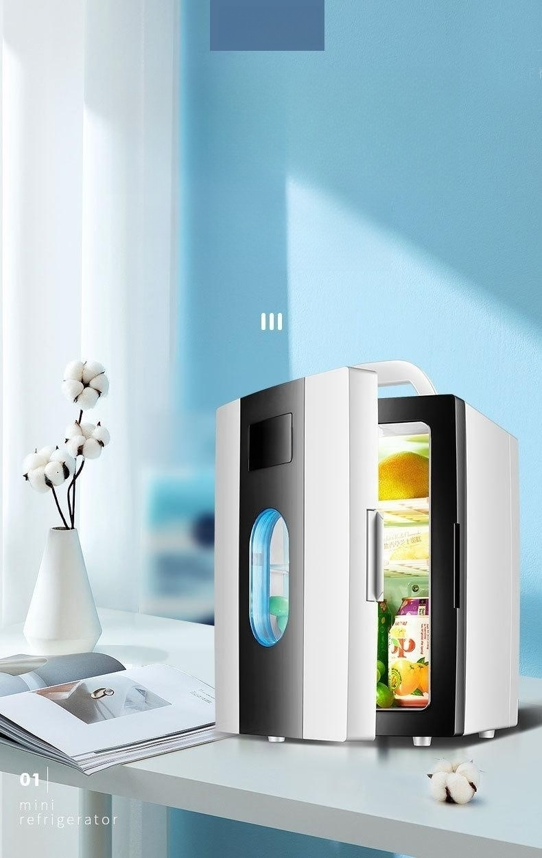 Factory Outlet 10L Student Dormitory Car Home Cosmetic Freezer Mini Refrigerator