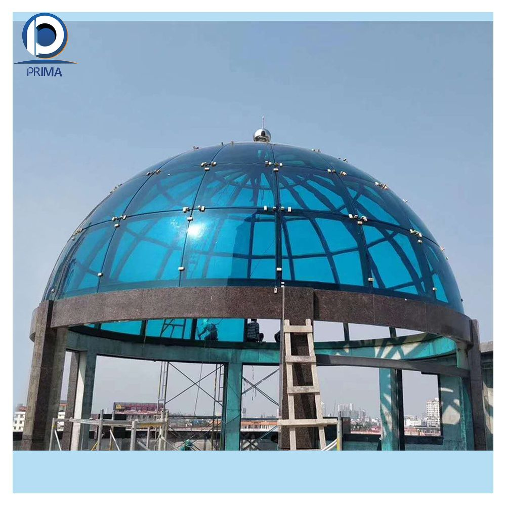 Retractable Roof Sunroom Glass Skylight Steel Structure Roof Glass House