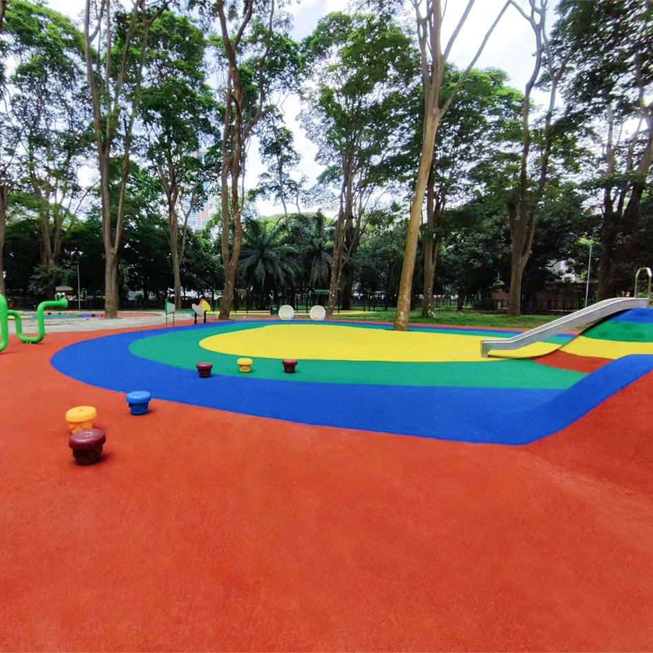 Unique Quality Sport Surfacing EPDM Rubber Granules Recycled Rubber Flooring Playground Flooring