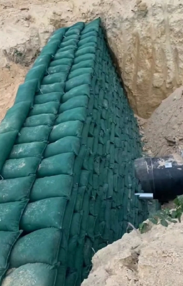 Geobag Polyester/PP Geobag Is Used for Slope Protection and Grass Dam to Protect Ecological Environment