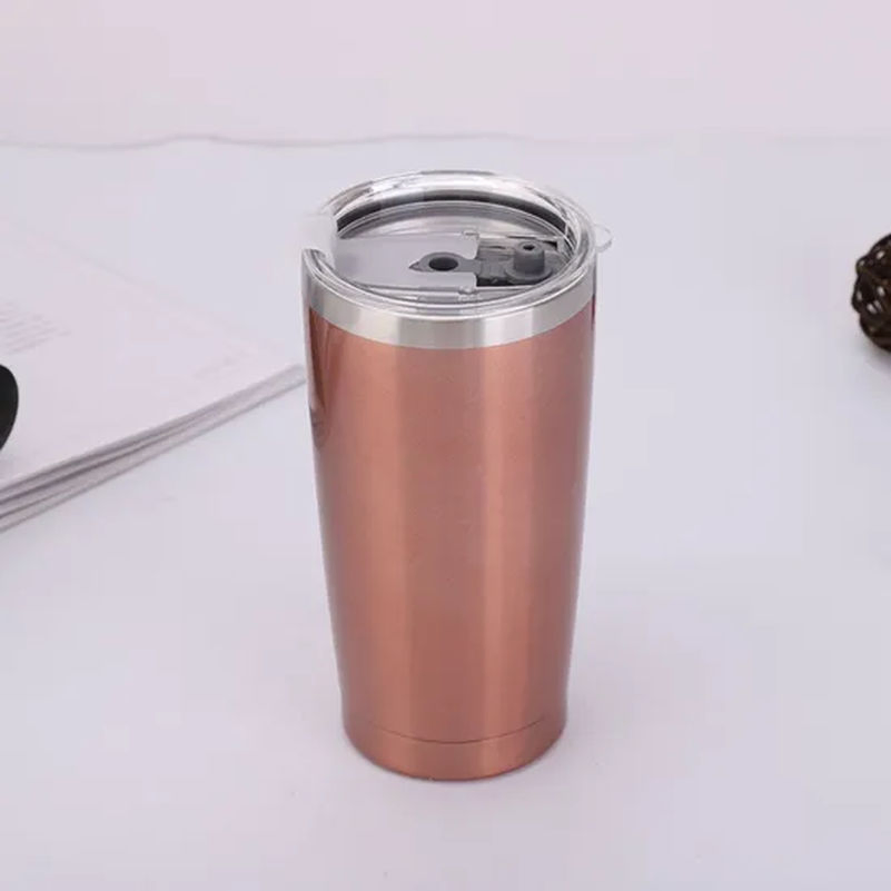 Coffee Tumbler Cup with Lid and Straw Travel Mug Tg013_2