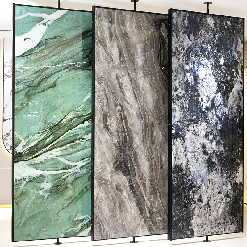 China Factory OEM Elegant 1220mm WPC Carbon Crystal Wall Panels with Pet Film Lamination