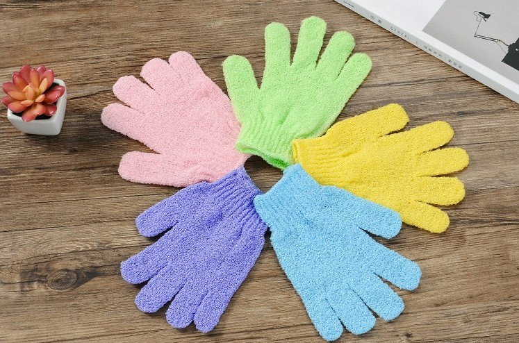 Furunda Nylon Exfoliating Shower Glove for Skin SPA Bath