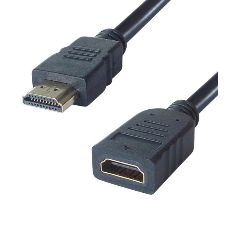 HD Extension Extender Cable 1.4V Male to Female HDTV PC 30cm 0.3m