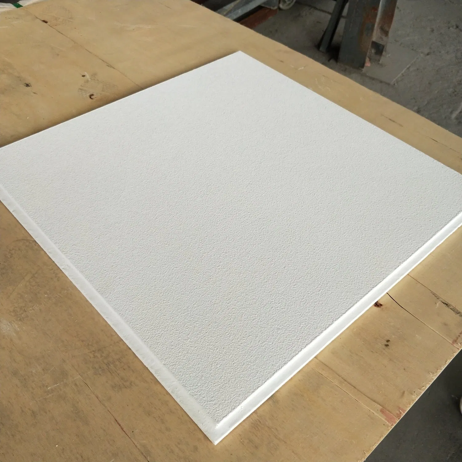 Tegular Ceiling Tile Insulated Fiberglass Acoustic