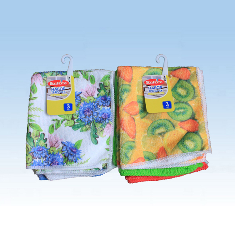 High Absorption Microfiber Towel Car Microfiber Cleaning Cloth (CN3601-75)
