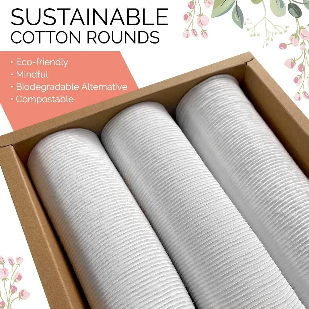 Eco-Friendly Cotton Makeup Remover Pads for Gentle Cleansing