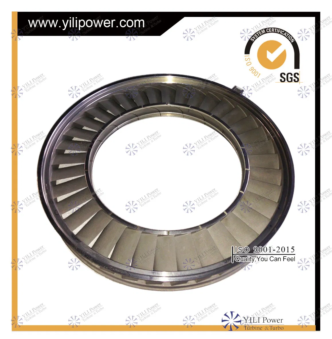 Сопловое кольцо для турбокомпрессора локомотива и судна