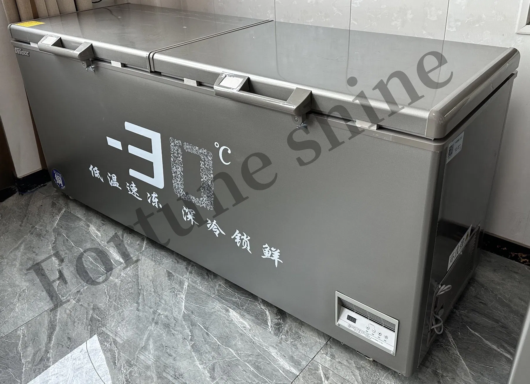 Commercial Refrigerator Chest Freezer Horizontal Deep Freezer with Foaming Door