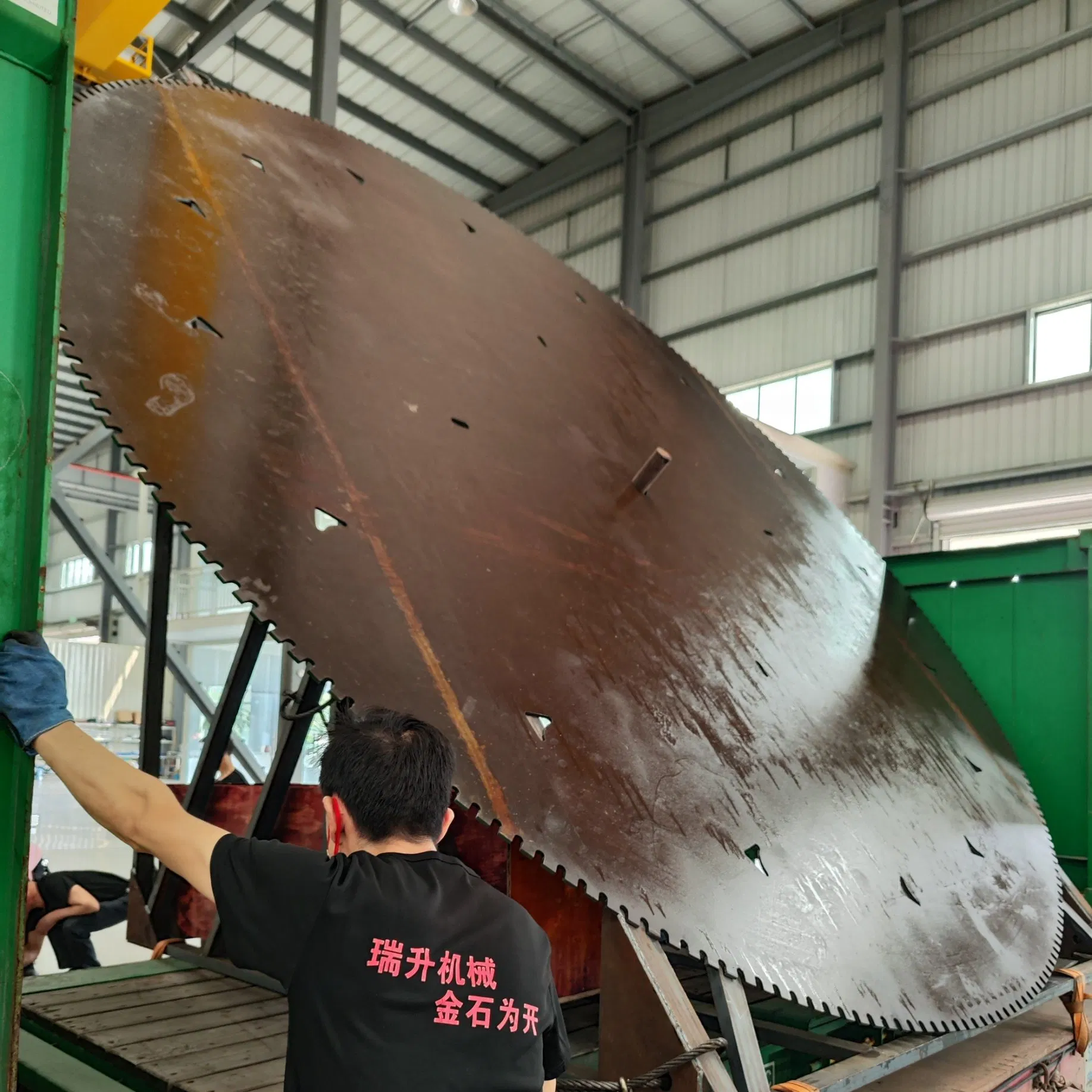 350-1200mm Heat Treatment Ruisheng Fujian, China Diamond Band Blade Circular Saw
