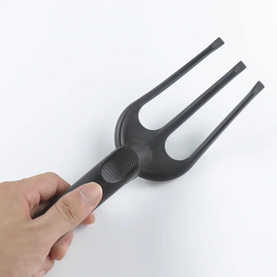 Lightweight Orchard Soil Loosening Garden Planting Plastic Mini 3 Teeth Fork