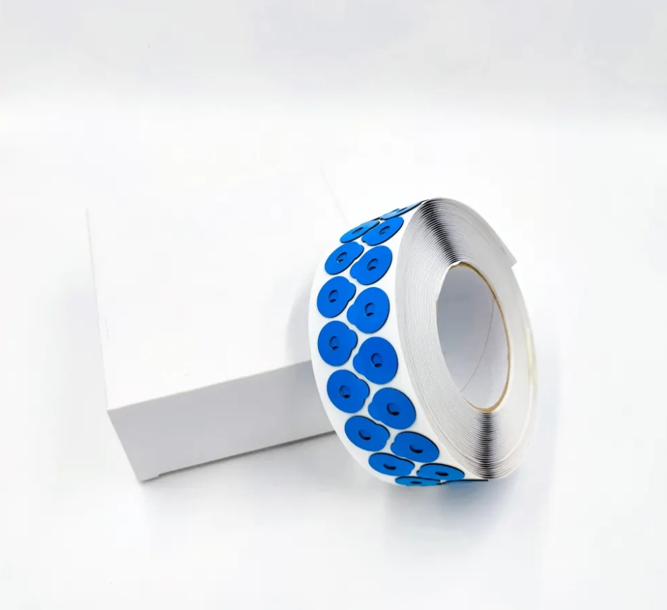 High Quality 21*25mm Big Round Shape Blue Optical Glasses Lens Blocking Pads Eyeglasses Accessories for Lens Edge Grinder