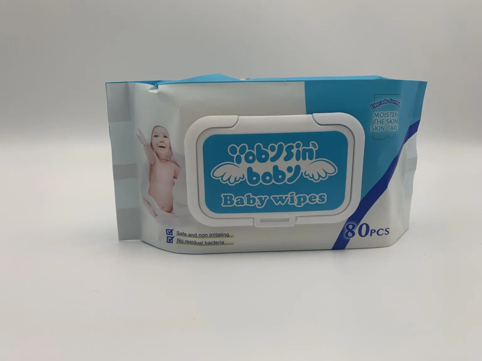 Disposable 80 PCS 100 PCS High Quality Yobysin Baby Wet Wipes Manufacturer