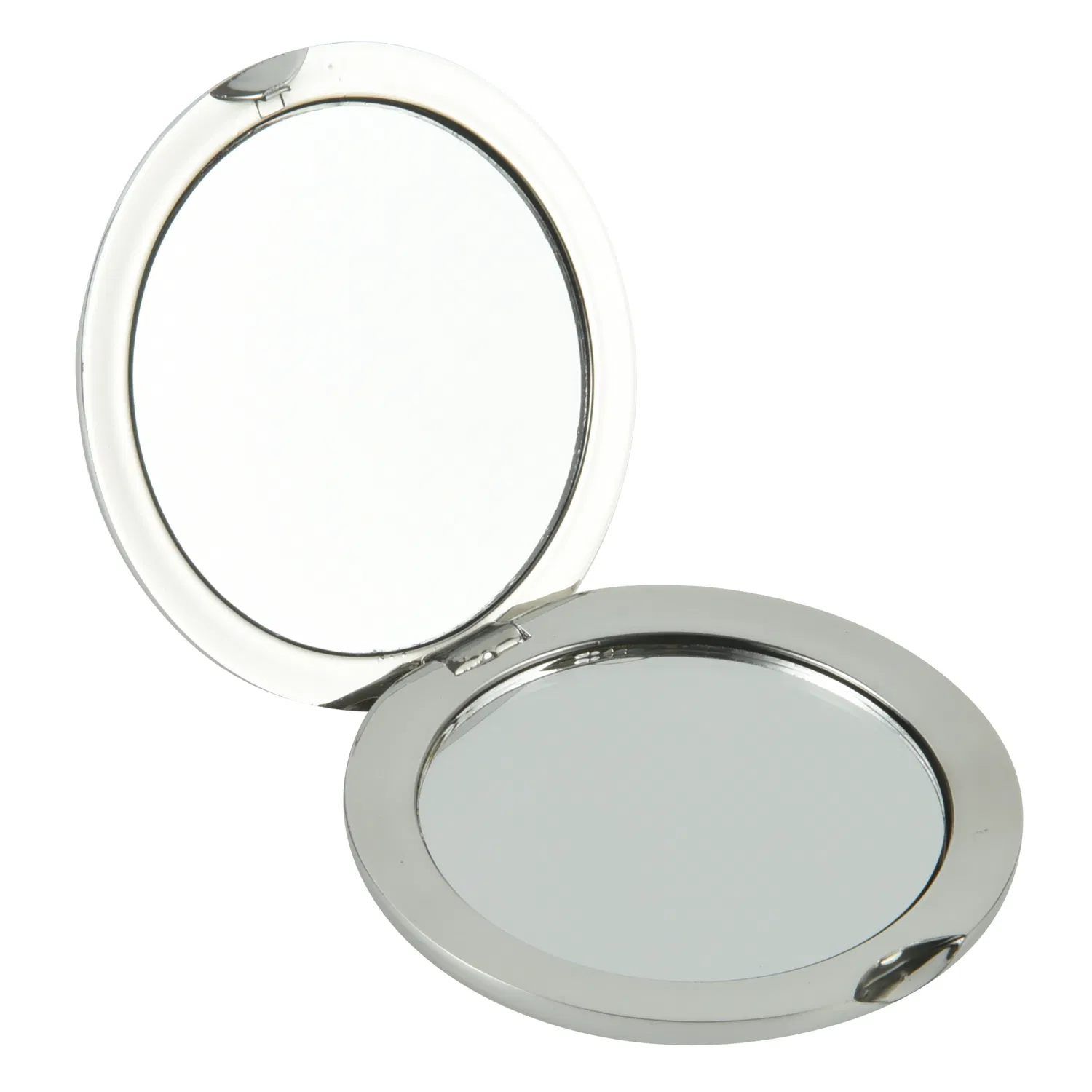 Round Compact Mirror with Foldable