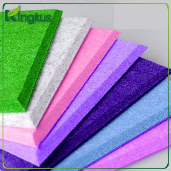 Eco Friendly Polyester Fiber Interior Decorative Acoustic Ceiling for School