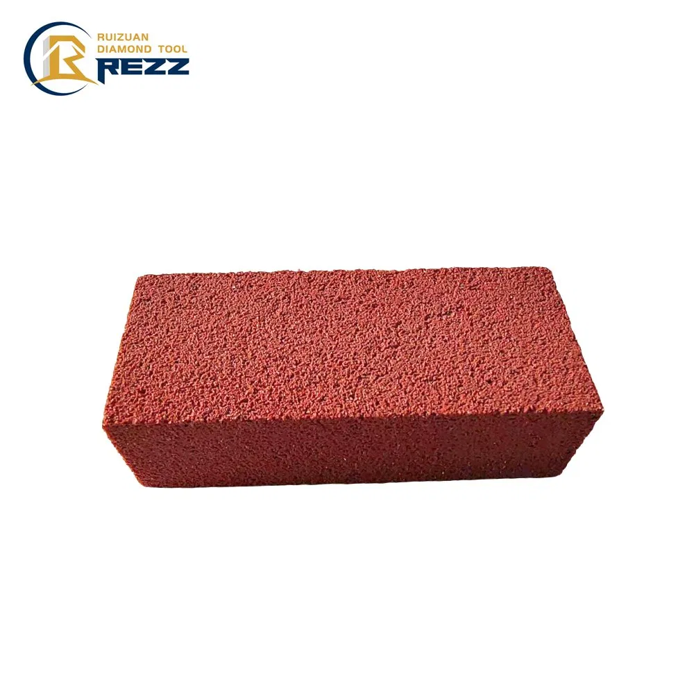 Gummy Rubber Abrasive Block Gummy Stone Rubber Oil Stone for Polishing Snowboard Metals Wood and Plastics