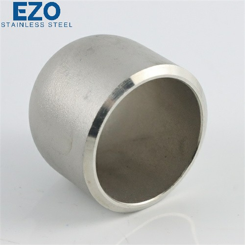 SS316L Industrial Butt Weld Seamless Tank Cover Dish Head Tube Cap for Water Supply Mixing Stainless Steel Tank Factory Price