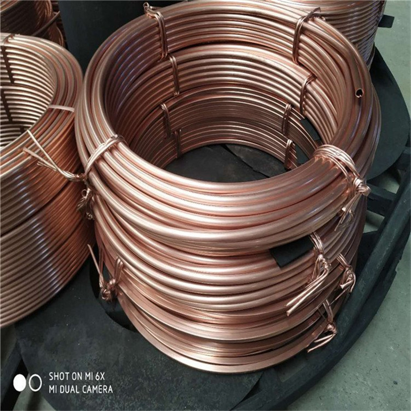 Copper Pipe Roll AC Copper Pipe for Oil Cooler & Air Conditioning