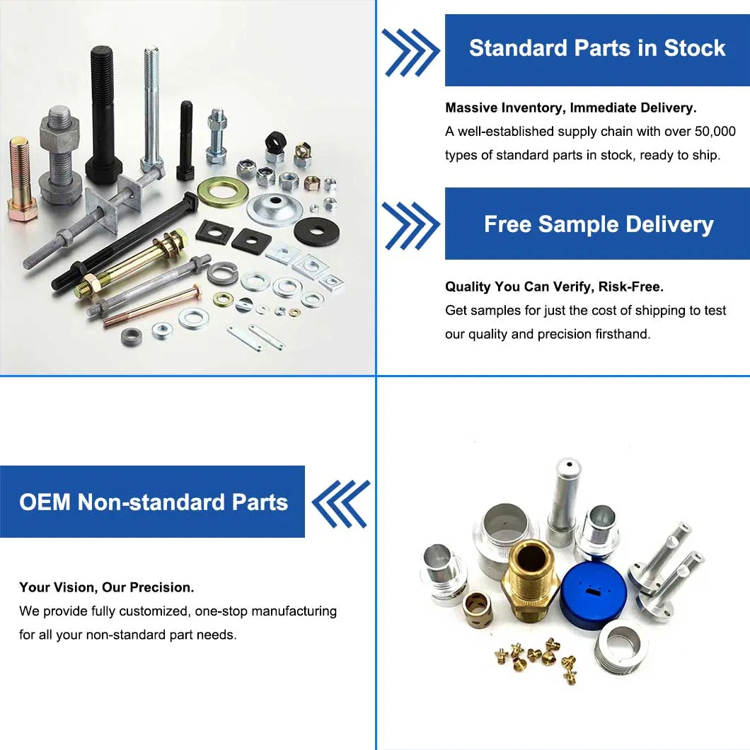 Hot Sale Customized Wedge Anchor Bolt Fastener Carbon Steel Metal Expansion Bolt