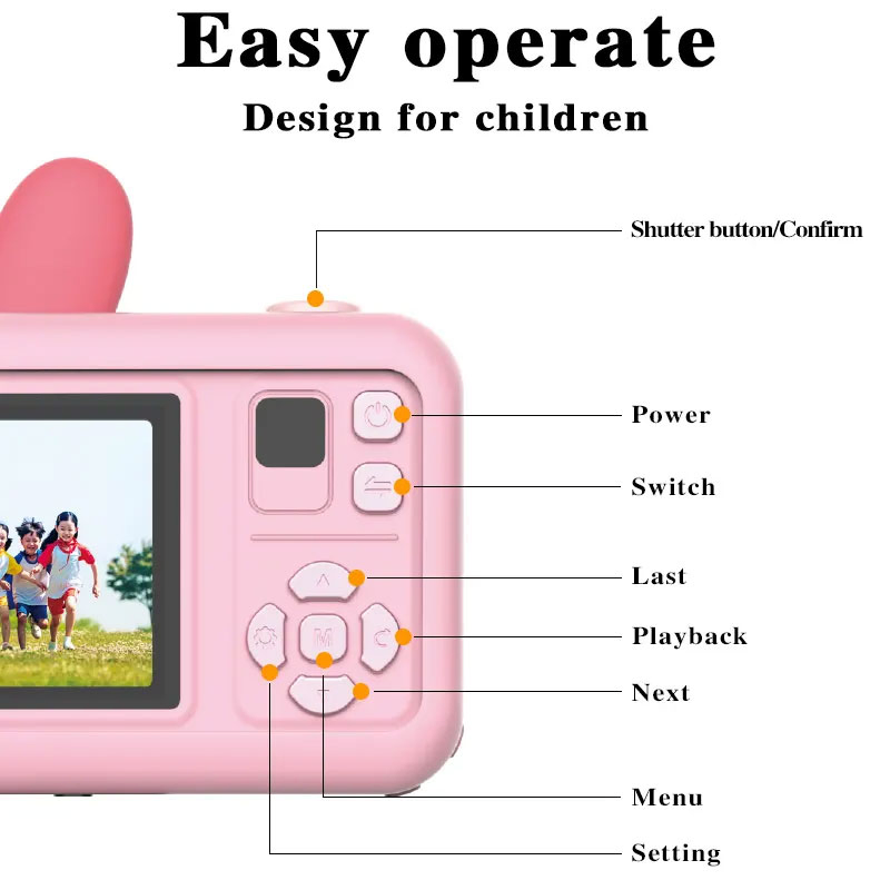 Kids' HD Camera: Capture Memories with Fun and Ease Ultimate Children's HD Camera: The Ideal Gift for Young Photographers
