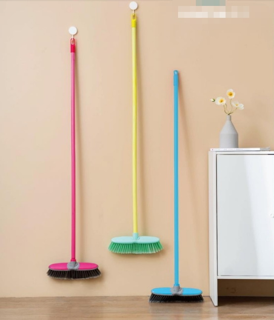 Reusable Road Sweeping Head Plastic Sweeper Magic Brush Cleaning Floor Broom