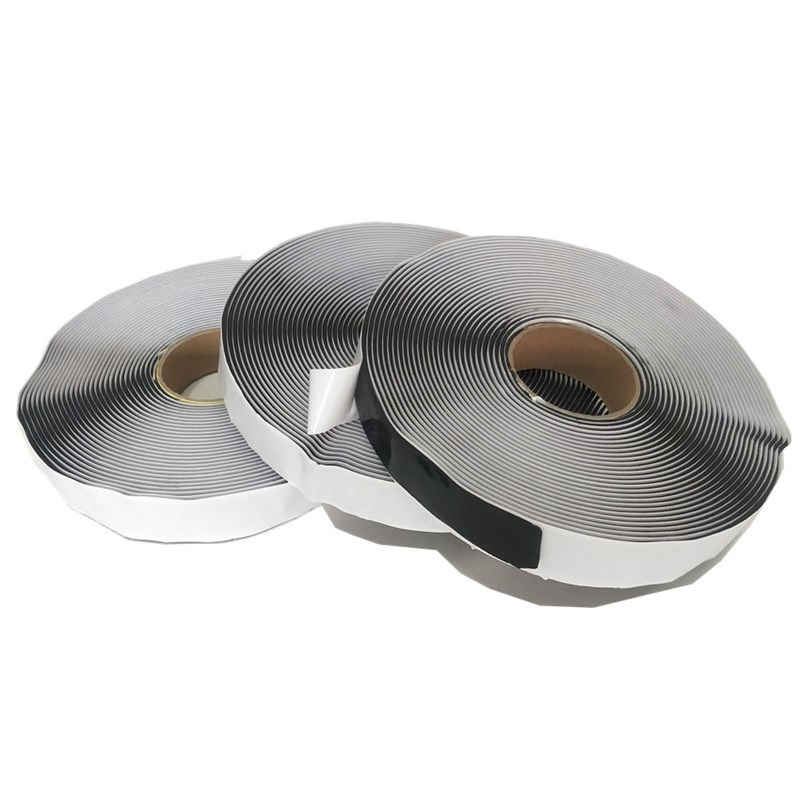 Thick Butyl Seal Tape Gray Weather-Resistant Repair Tape for RV, Trailer, Boat, Glass, Home, Window Sealing