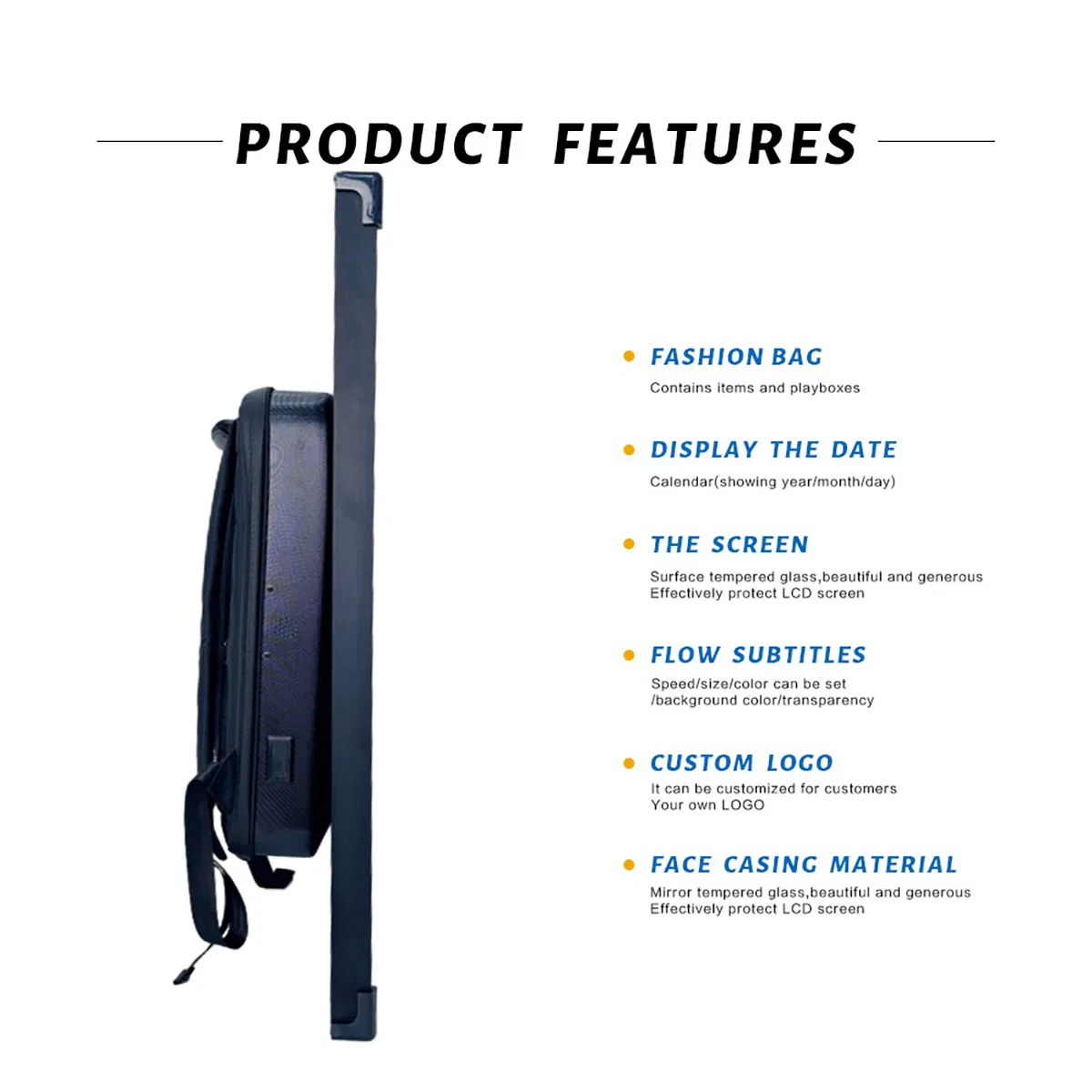 High-Definition Advertising Display Matched Mobile Promo Signage and Outdoor Media Display Wide Angle Visual Coverage Billboard