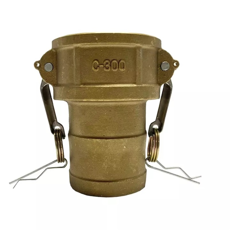 High Quality Brass Camlock Type C Quick Universal Coupling for Industrial Hoses
