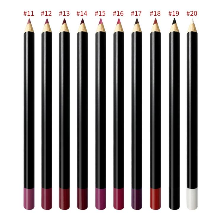 Private Label Black Lip Liner 20 Colors Hot-Selling