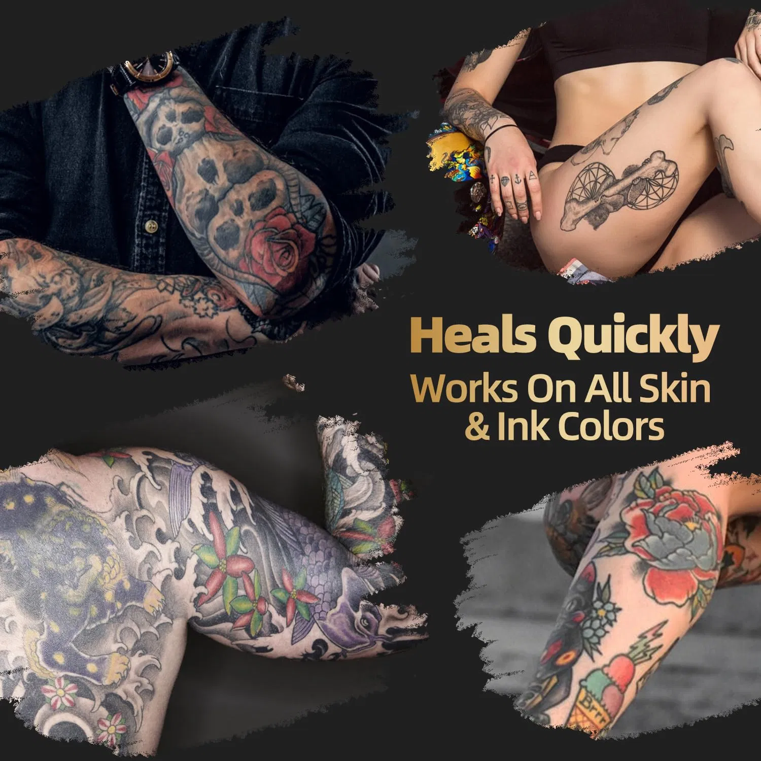 Beauty Cosmetics Skin Care Organic Extracts Heals and Protects New Tattoos Brighten Tattoo Stick