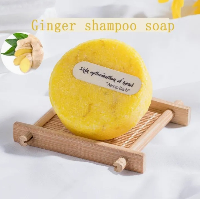 Private Label Natural Handmade Hair Darkening Shampoo Soap Clean Strengthening and Nourishing Hair Soap