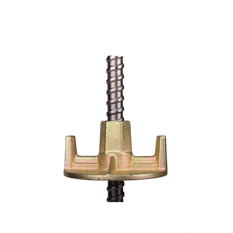 D15/17mm Formwork Accessories - Three-Arm Wing Nut with Large Base Plate for Wall Construction