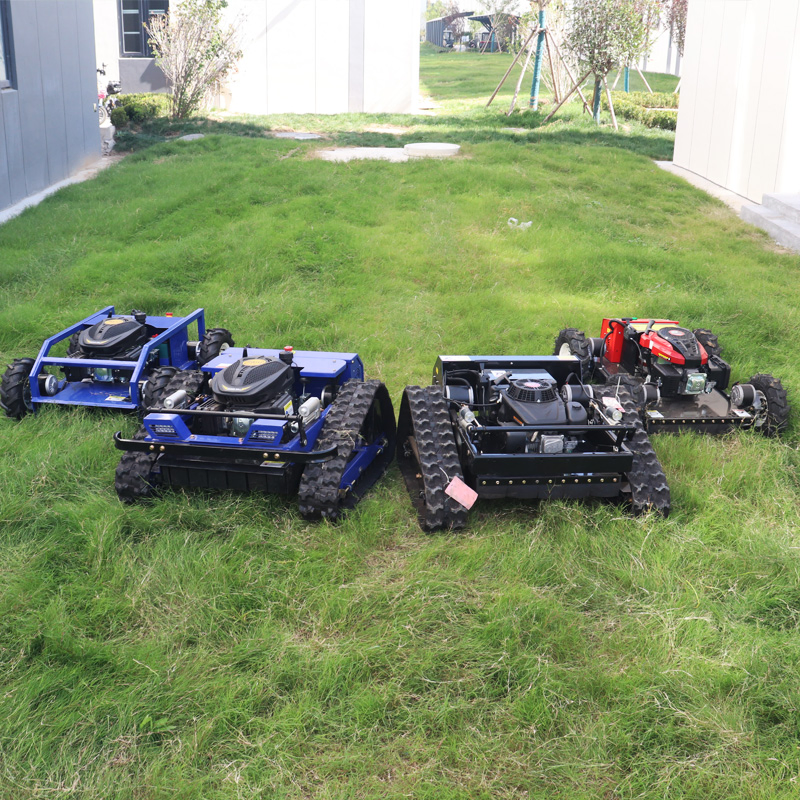 All Terrain Ai Remote Lawn Mower 550mm 800mm Remote Control Agricultural RC Lawn Mower with CE EPA