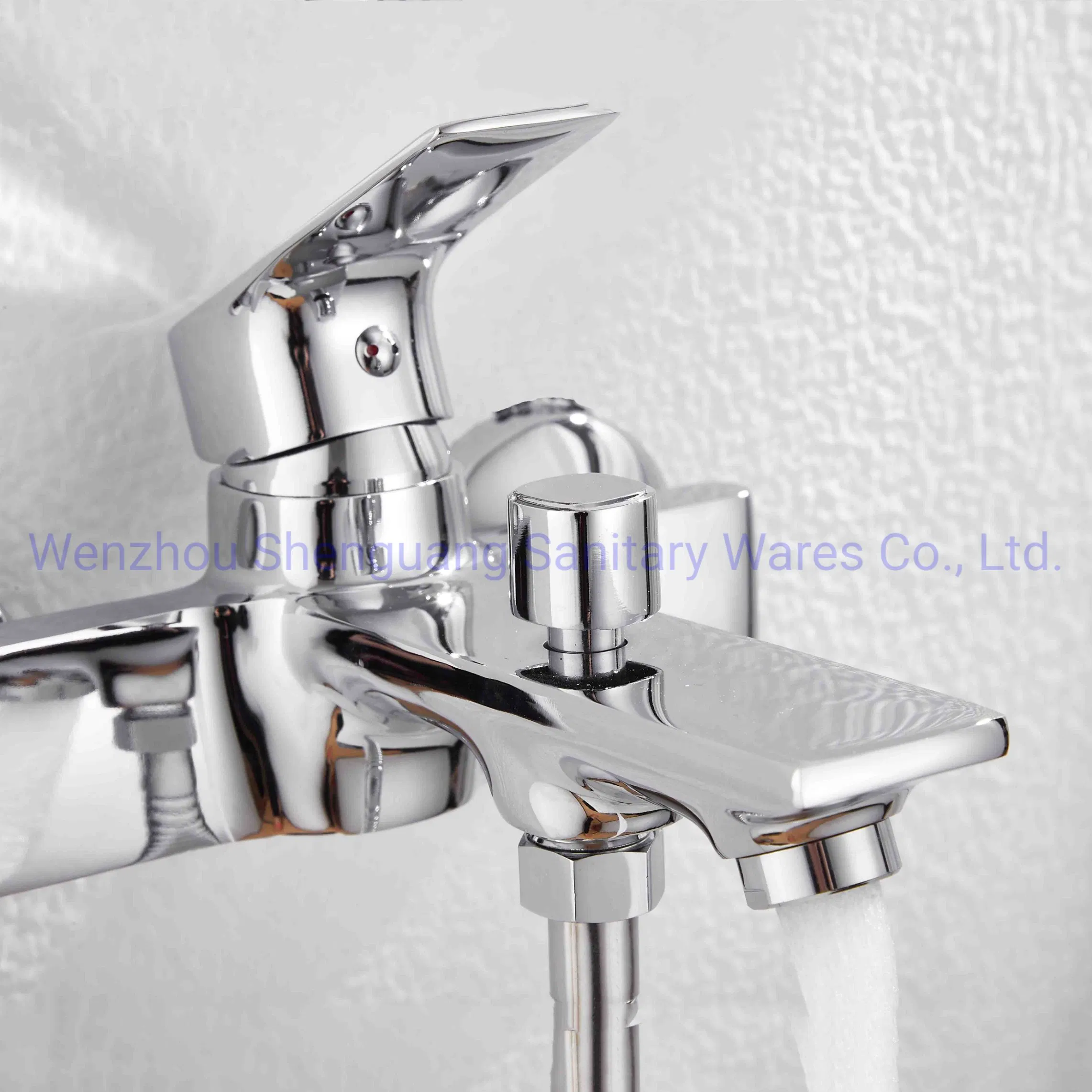 Huadiao Bathroom Hand Shower Bath Mixer Bathtub Faucet