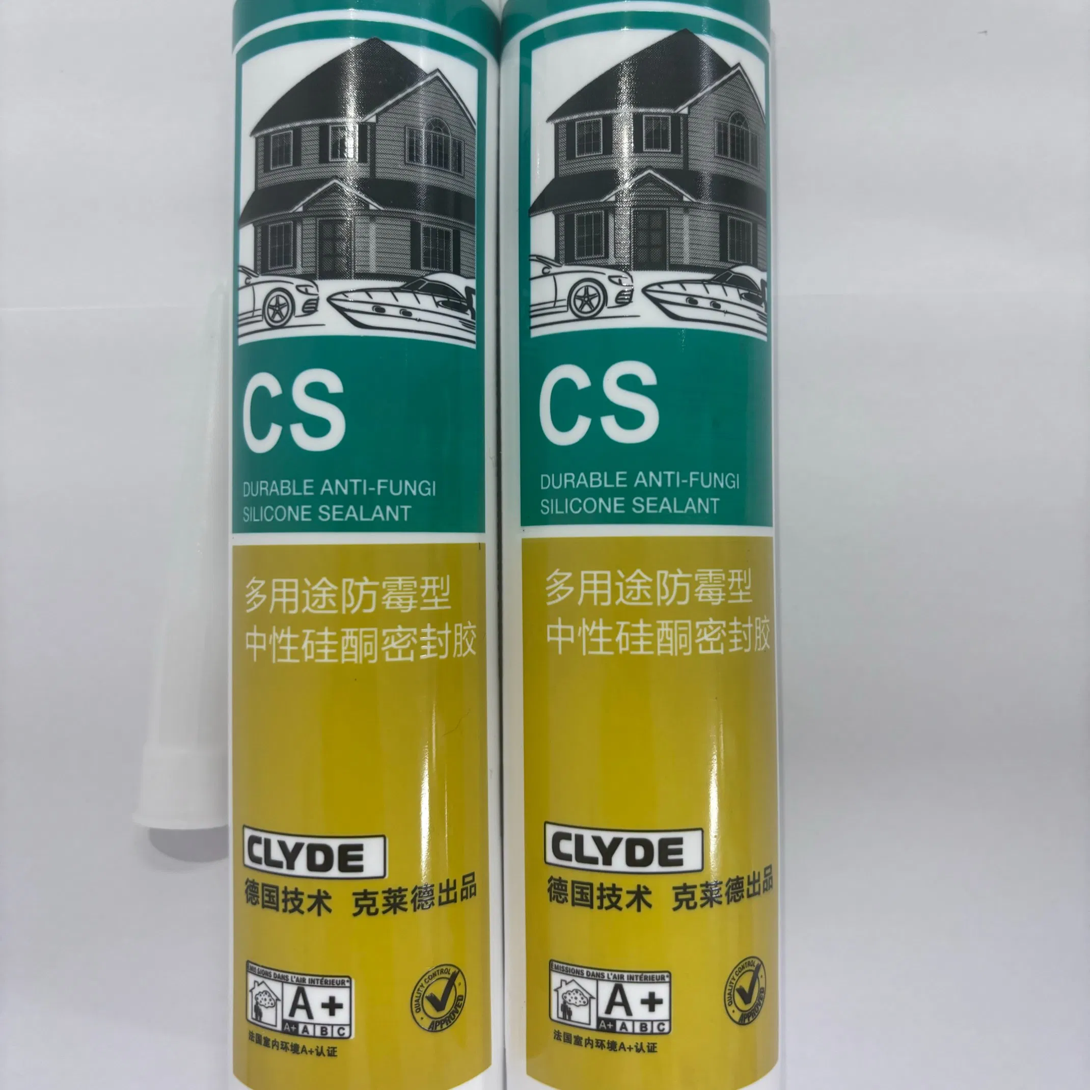 Weatherproof Clear Silicone Sealant for Skirting Line Door Frame