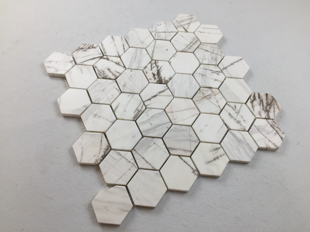 White Marble Mosaic Marble Mosaic for Bathroom Floor Tiles 3D Marble Mosaic Tiles